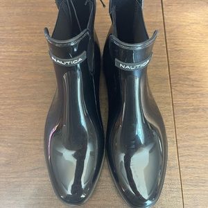 Nautica Womens Ankle Rain Boot
